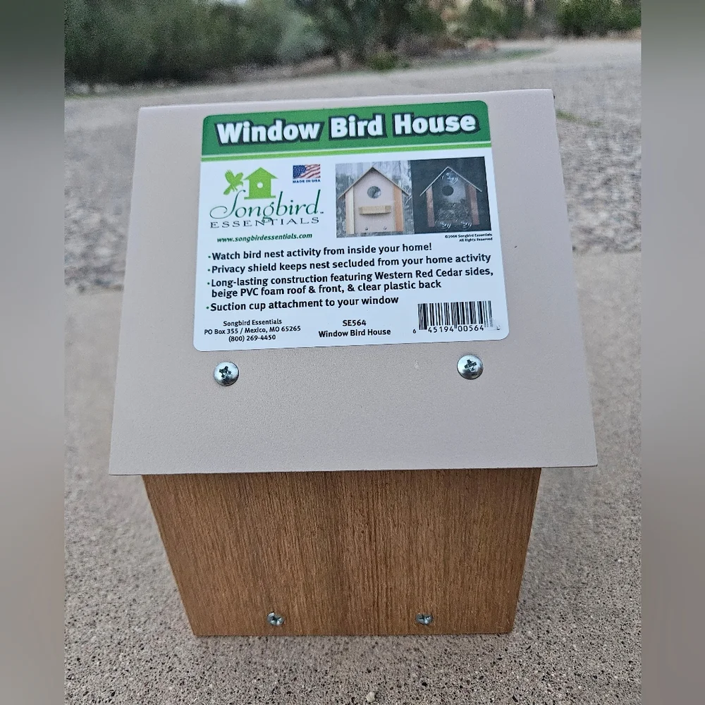 Window Bird House by Song Bird Essentials 6